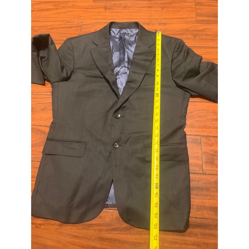 Suitsupply Napoli Grey Wool Blazer Jacket Zignone Super 110s Mens 25/40 S